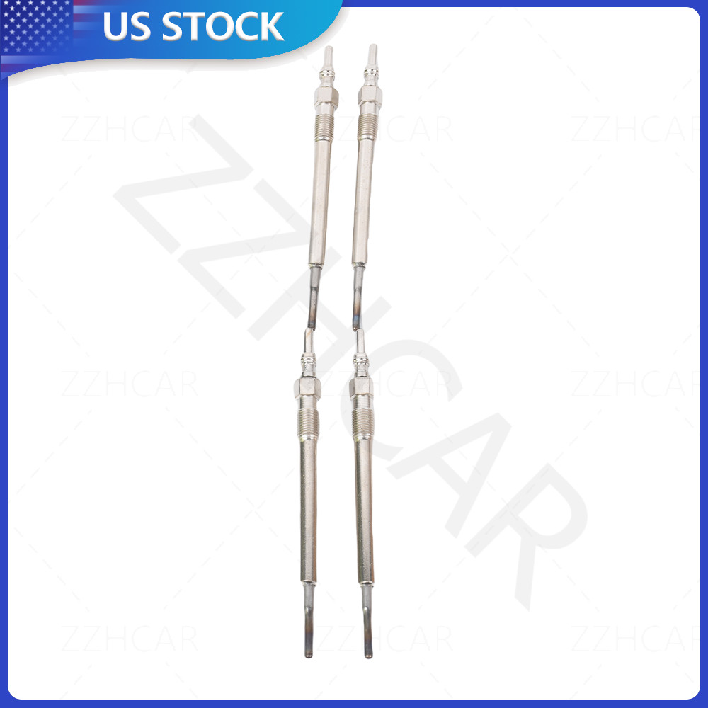 4Pcs Diesel Glow Plugs Fit Audi A3 VW Beetle Golf Jetta 2015 2.0l L4 Fit Bosch