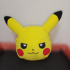 Pokemon Pikachu Collectible Plush Pouch Soft Fleece Zipper 12cm