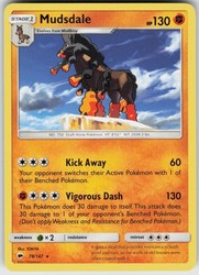 Mudsdale 78/147 Burning Shadows