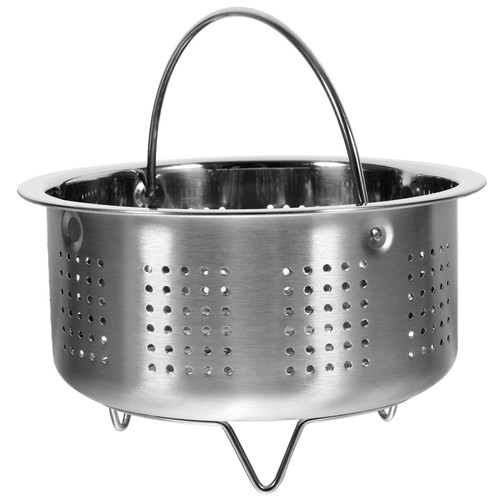 Vaporera de arroz de acero inoxidable cesta de metal cocina aromática inserto de viaje para bebé para - Imagen 8 de 12