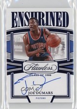 2022-23 Panini Flawless Enshrined Signatures Blue /8 Joe Dumars Auto HOF 7o6