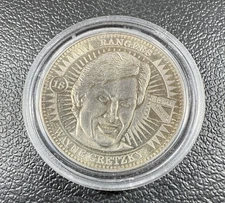 1997-1998 Pinnacle Mint WAYNE GRETZKY NICKEL SILVER Artist Proof Coin 1 of 250