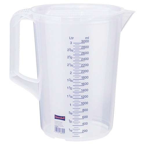 Hunersdorff 938000 Graduated Can with Closed Handle,  Assorted sizes