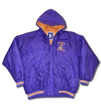 Vintage Phoenix Suns Jacket With Hood Mens Big Logo Size L/XL 90s 80s