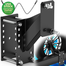 Trailer Spare Tire Carrier Mount for 4 5 6 Lug Wheels Utility Boat Steel Rack
