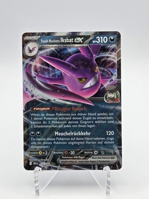 Team Rocket Iksbat EX 122/182 DRI Double Rare Pokemon Ewige Rivalen Near Mint