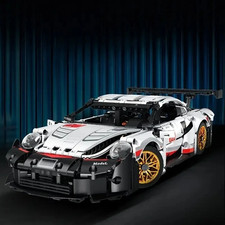 Porsche 911 RSR Bausatz Building Set | +1205pcs | Technic