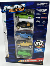 Paquete de 20 autos coleccionables Adventure Force Ford Jeep Chevrolet GMC Nissan