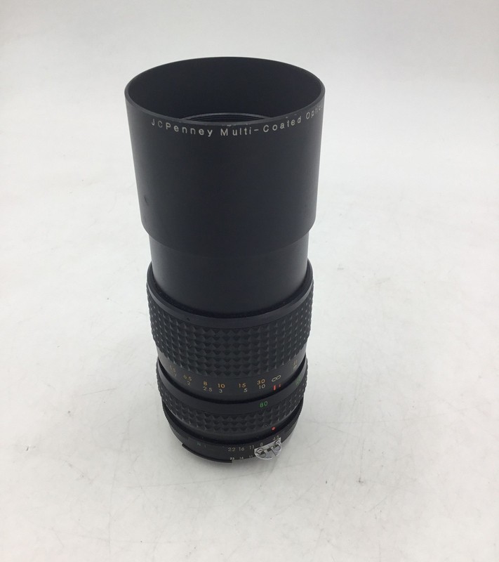 Vintage JCPenney 80-200mm f/4.5 Multi-Coated Macro Zoom Lens Nikon F Mount