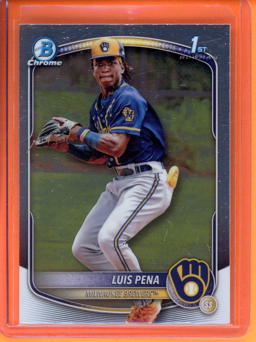Luis Pena Chrome Prospects 1st 2025 Bowman #BCP-38