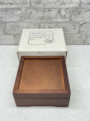 Creative Circle Wooden Treasure Box