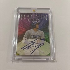 Shohei Ohtani Dodgers Auto Card Angels Platinum Cuts MLB sleeve MLB WBC