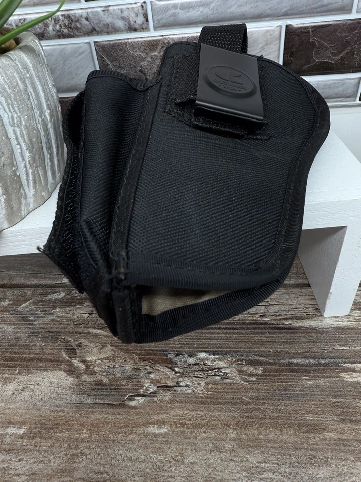 OUTBAGS EE. UU. Funda Combo Nylon Ambidiestro IWB y OWB con Bolsa Mag NEGRA USADA EN EXCELENTE ESTADO Foto 4 de 4