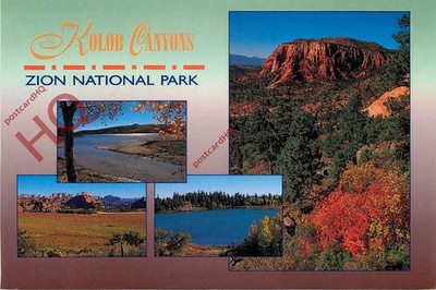 Ansichtskarte: Zion Nationalpark, Abschnitt Kolob Canyons (Multiview)