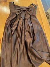 Bill Levkoff Women's 8 Dress Formal Strapless With Pockets Bridesmaid Cocktail