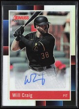 2022 Donruss Optic #R88S-WC Will Craig Retro 1988 Signatures Holo Prizm