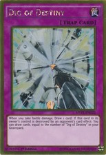 1 x Dig of Destiny - MVP1-ENG22 - Gold Rare - 1st Edition Near Mint, English