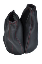 rote Naht passt für Ford Traktor 40er SL Duel Power Leder Schaltmanschette NEU