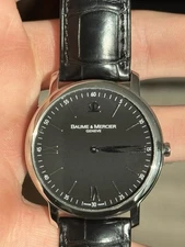 Baume & Mercier Geneve 1830 Swiss 30M Watch VERY THIN