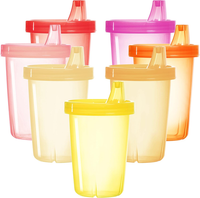 Kinder Trinkbecher Set 7 StüCk Bruchfest Bpa-Frei SpüLmaschinenfest