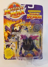 Mighty Max Double Demon Battle Max Challenge 2 Action Set 1994 Mattel Rare Noc