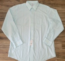 Mens NWT Brooks Brothers Regent Fit Non Iron Cotton Striped LS Shirt 16.5 34-35