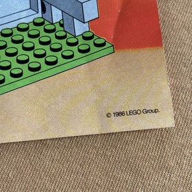 LEGO 6041 Armor Shop Castle Instruction Manual Only Used Collectible 1986