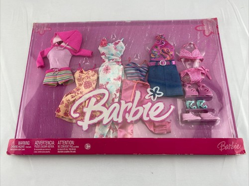 2005 Barbie Puppe Fab Fab Fabulous Looks Fashion Paket Kleidung Outfit Set Rarität Neu