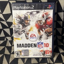 Madden NFL 10 - Sony PlayStation 2 PS2 - Tested Working