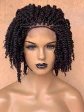 kinky twists wig, styles for natural hair, braids wigs for black women