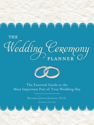 The Wedding Ceremony Planner Paperback Judith Johnson