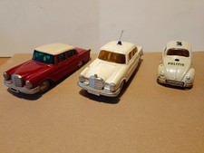 Blechspielzeug Konvolut Schuco Mercedes Mirako-Car Micro Racer VW 3040 Politie