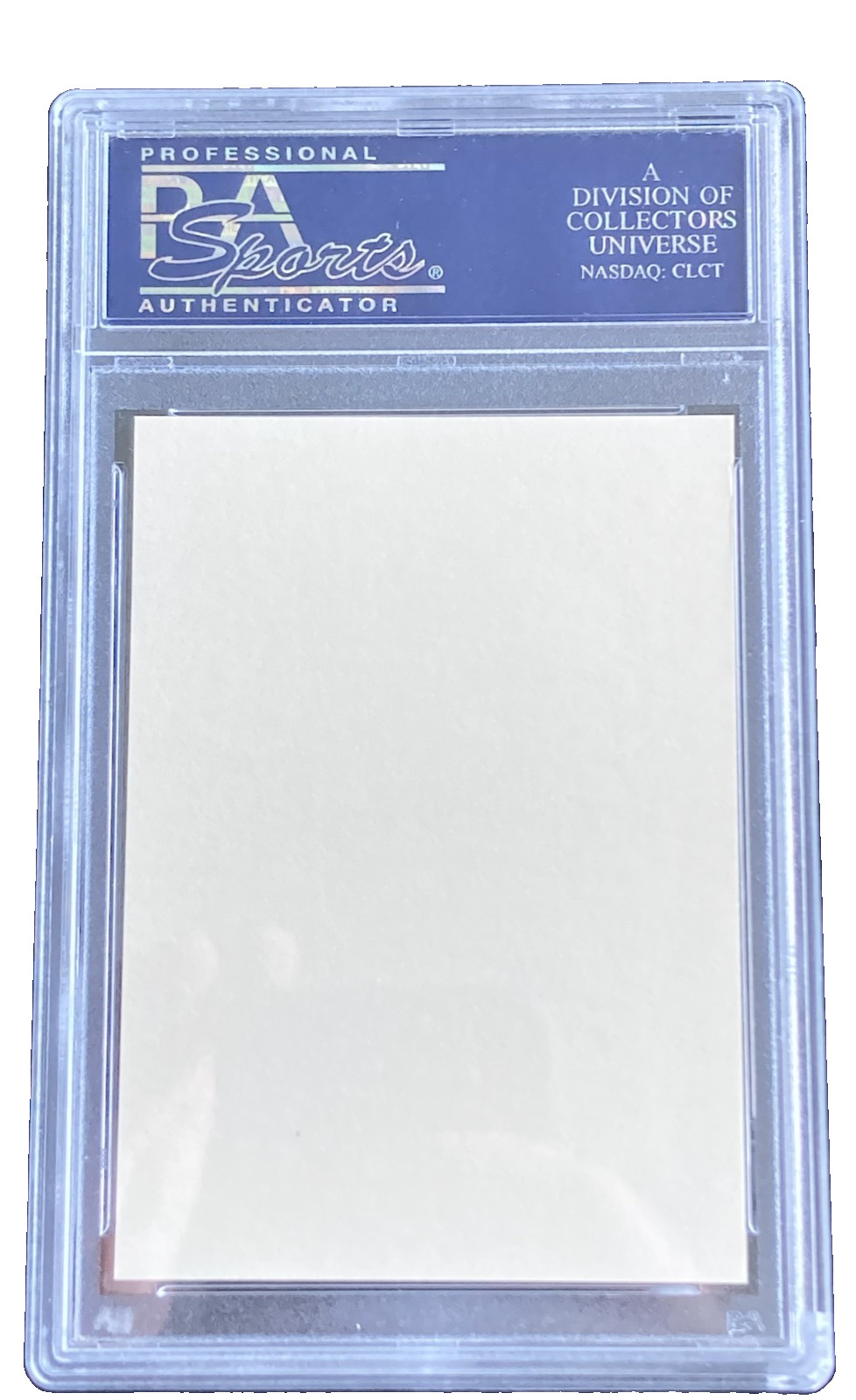 1982 Fleer Test Cards CAL RIPKEN JR/DAN FORD Blank Back PSA AUTHENTIC (pop:5) view 3