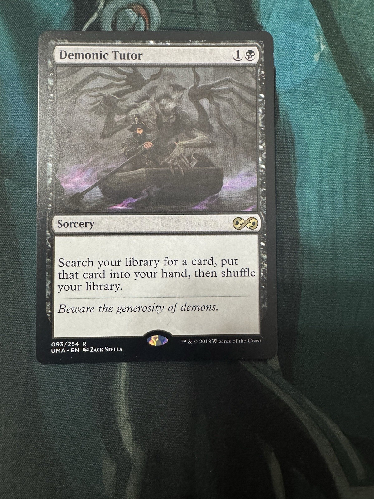 MTG Demonic Tutor Ultimate Masters NM Magic the Gathering Card