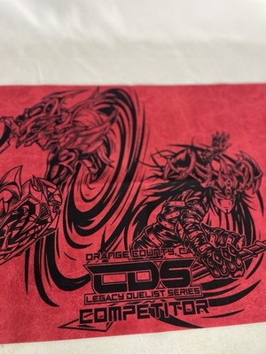 YuGiOh Legacy Duelist Series LDS Playmat Red Orange County