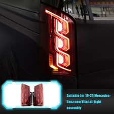 Paar Für Mercedes-Benz Vito W447 2015-22 Rückleuchten LED Dynamische Blinker Rot