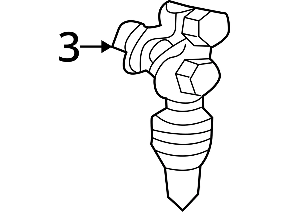Dodge Stratus 2001-2006, Chrysler Sebring barra estabilizadora rótula 4695626 - nuevo OEM Foto 3 de 3