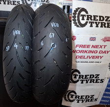 Dunlop Sportsmax GPR-300   180/55/17&120/70/17 Motorcycle Tyres Partworn  V68
