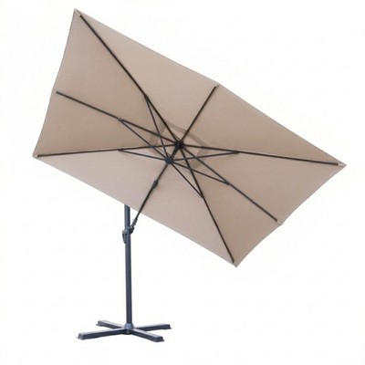 osoltus KOS Ampelschirm Sonnenschirm Grande Classic 3x4 taupe
