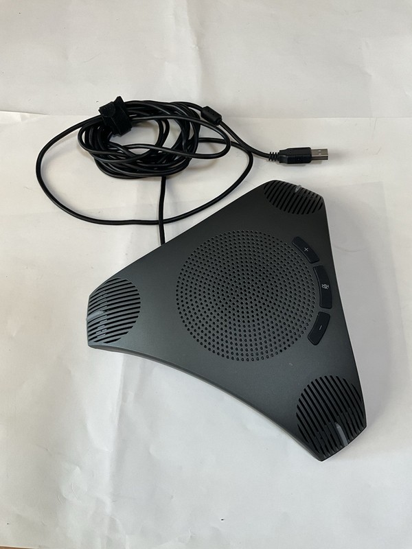 USB Conference Speakerphone 360° Omnidirectional Mic Speaker for Meetings PC Mac