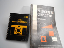 Lot of 2 Vintage Books Kodak Master Photoguide and Photographic Composition
