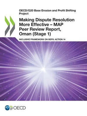 Oecd | Making Dispute Resolution More Effective - MAP Peer Review Report,...