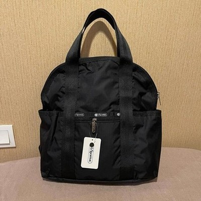 洋楽 B.L.A.C.K. How Not To Get Jacc'd Lesportsac Black Double Trouble Backpack NWT | eBay