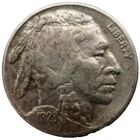 1928 Buffalo Nickel - VF - Full Horn