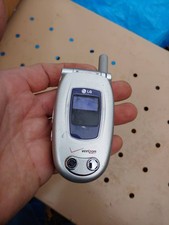 LG VX6000 - Silver and Blue  Verizon  Very Rare Cellular Flip Phone - Untested