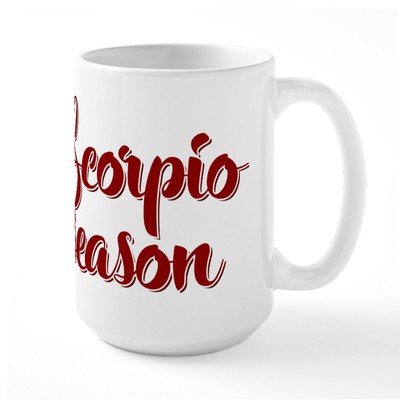 CafePress Scorpio Season 15 Oz Ceramic Large Mug (140325680)