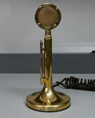 ASTATIC D-104 GOLDEN EAGLE MICROPHONE TESTED & WORKING #5