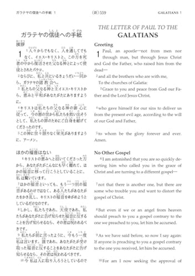 【アファメーションバイブル】清水有高 Bilingual Bible Japanese - English The New Testament SIESV253DI