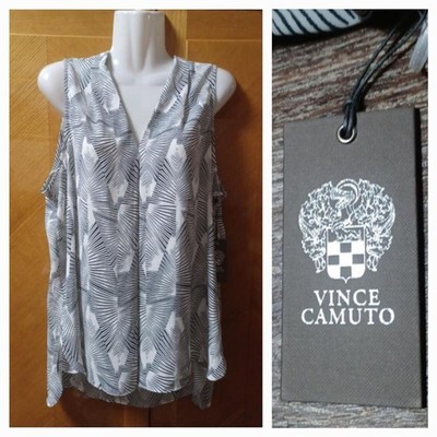 Women Vince Camuto shirt multicolor polyester 40/