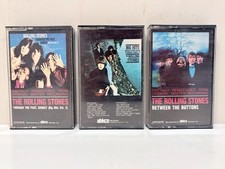 The Rolling Stones Vintage Cassette LOT x3 Big Hits/Between the Buttons